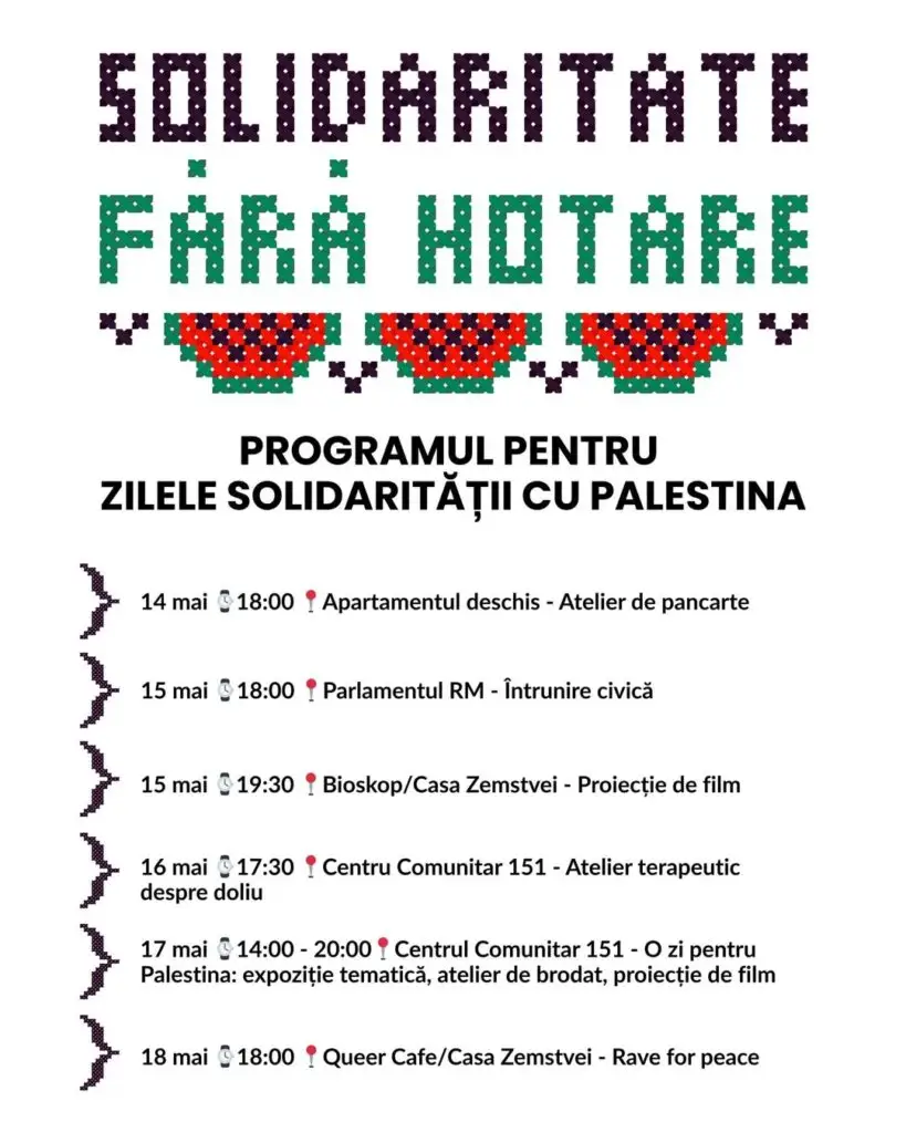 Zilele Solidarității cu Palestina 2025