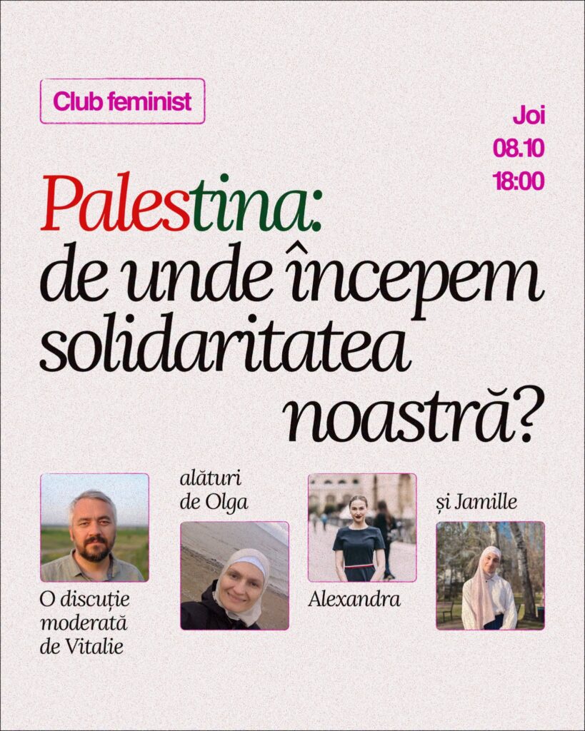 Palestina — De unde începem solidaritatea noastră?
