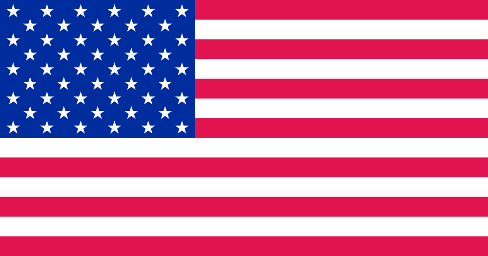 US Flag Color for Print